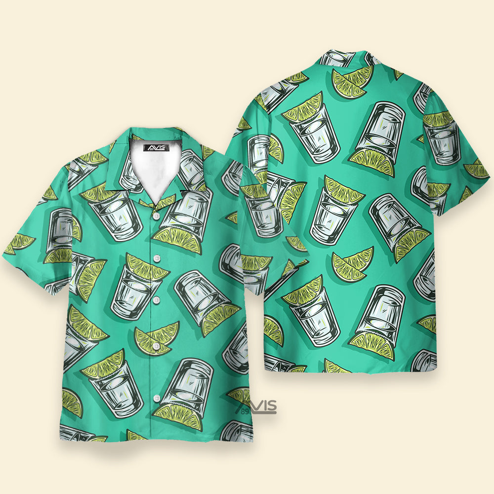 Tequila Party Green - Hawaiian Shirt