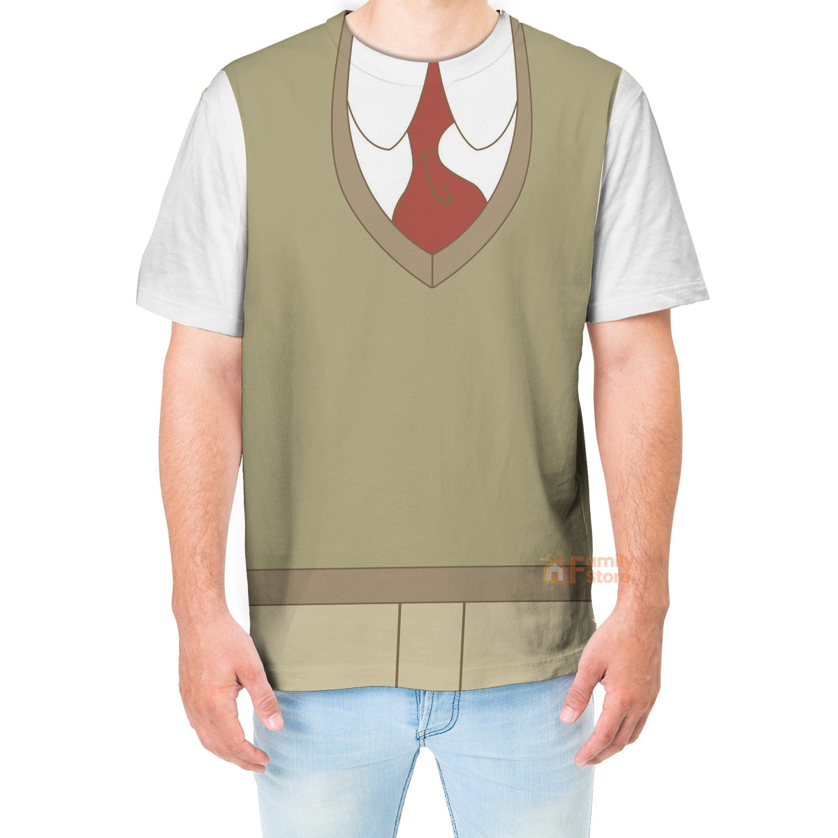 The Princess And The Frog Costume T-shirt For Men
