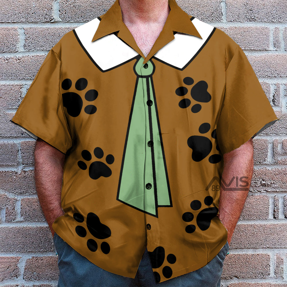 Yogi Bear Show Tie Cosplay Costume - Hawaiian Shirt