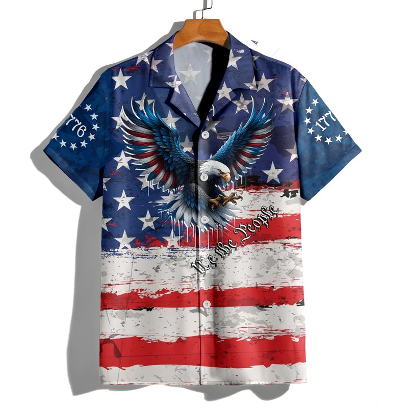 We The People USA - Hawaiian Shirt - Gift for Dad, Husband, Grandpa HN02