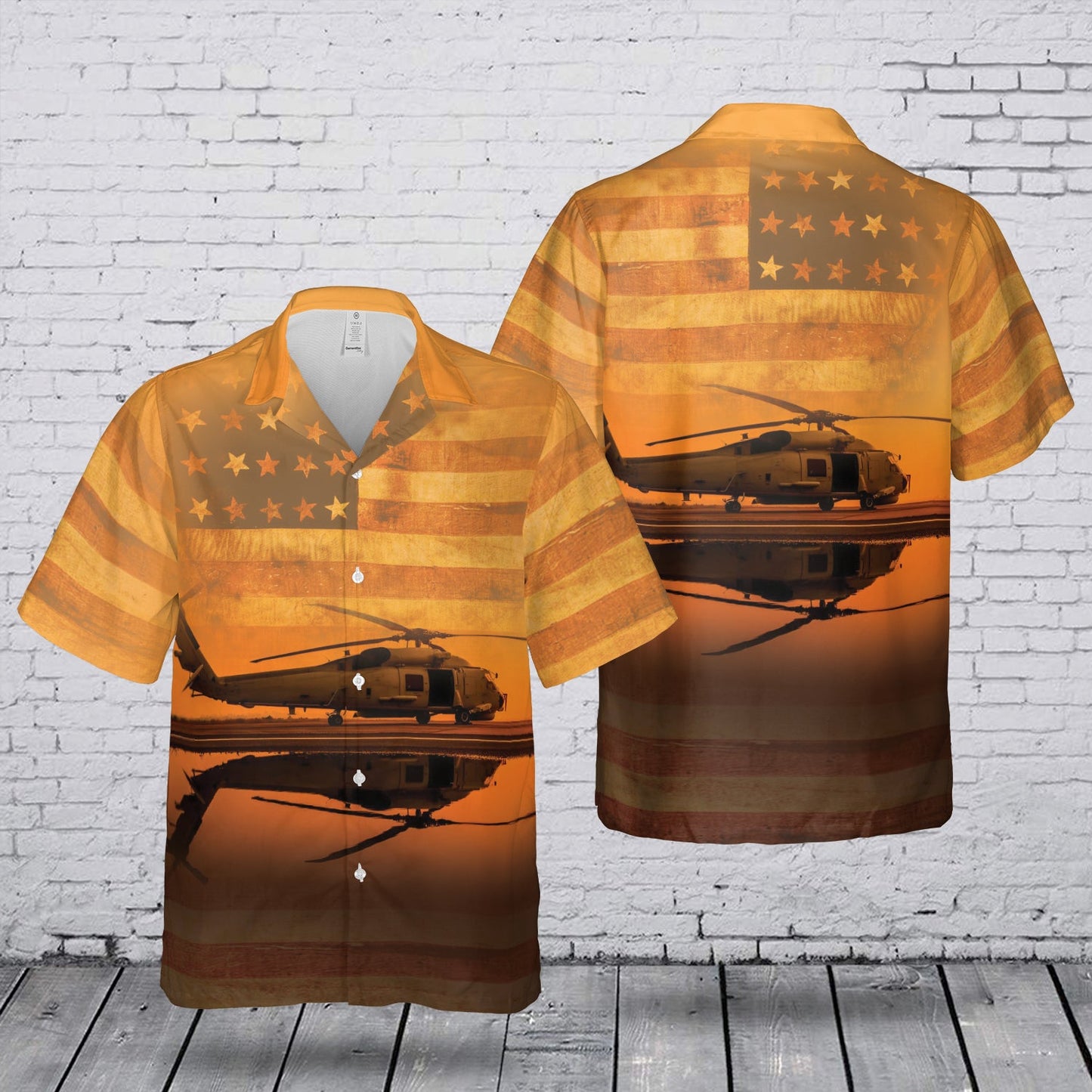 U.S Navy SH-60 Seahawk Hawaiian Shirt