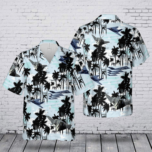 USAF F-117 Nighthawk Hawaiian Shirt