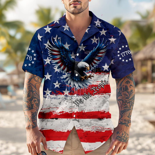 We The People USA - Hawaiian Shirt - Gift for Dad, Husband, Grandpa HN02