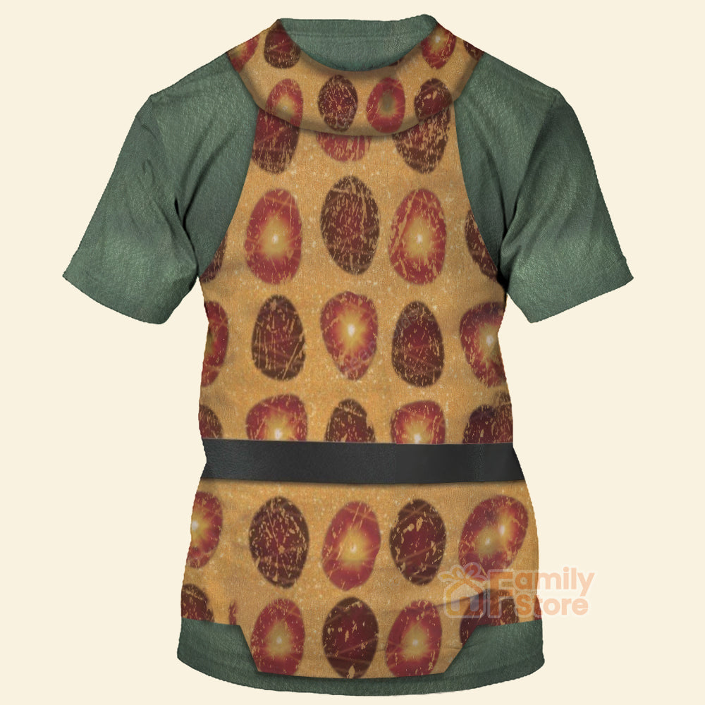 SaTr The Original Series The Gorn Commander - 3D TShirt