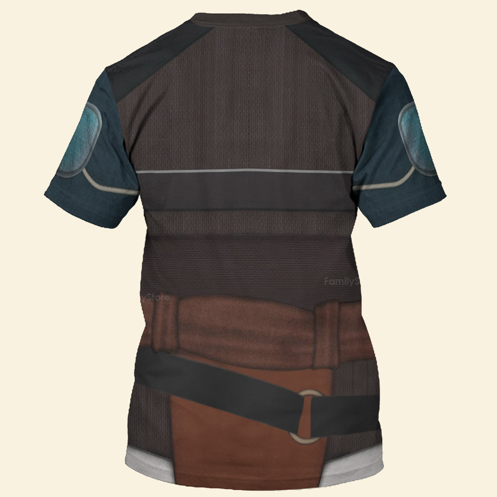 Stwa Lando Calrissian Costume T-Shirt For Men And Women CSSWR089