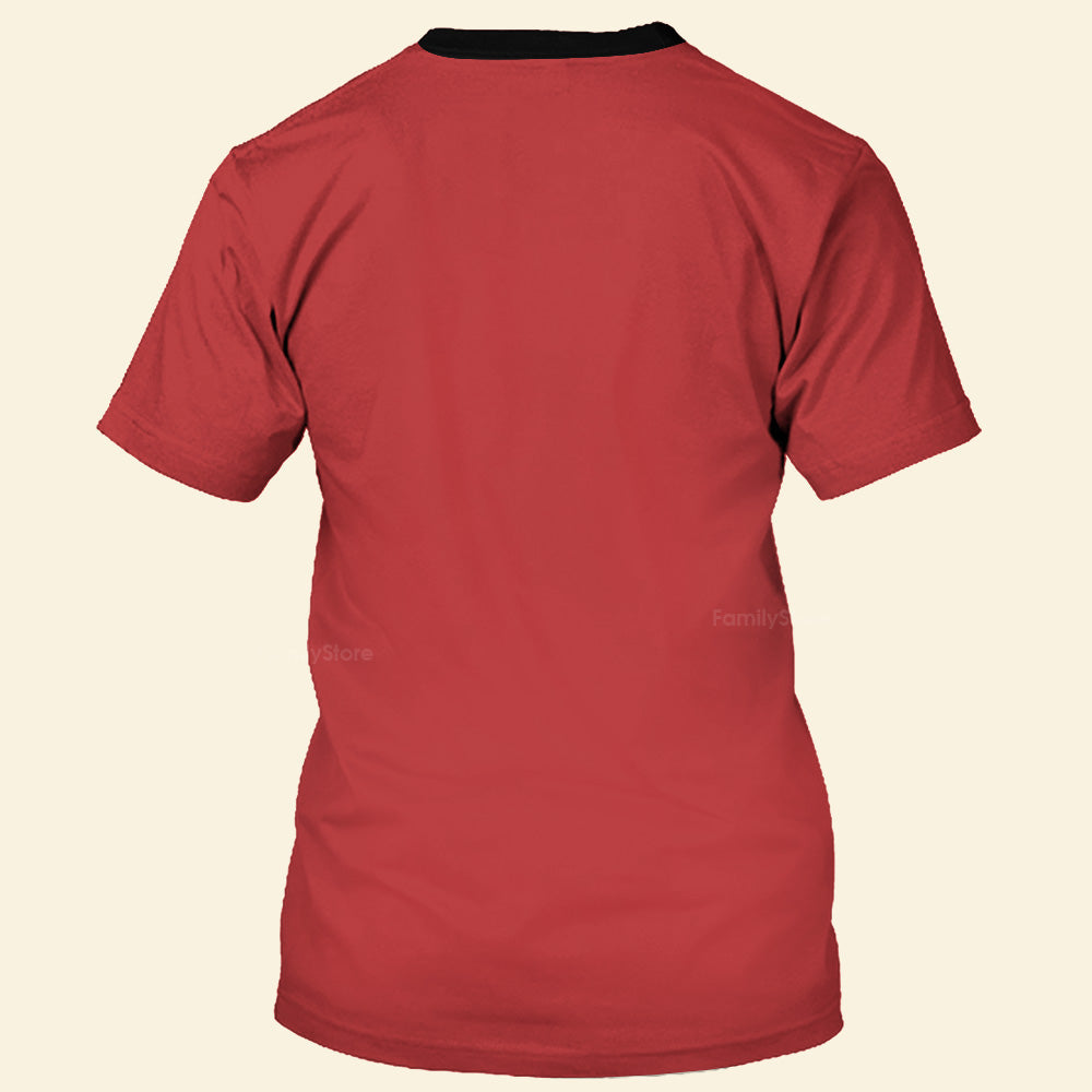 SaTr The Original Series Scott Red T-Shirt