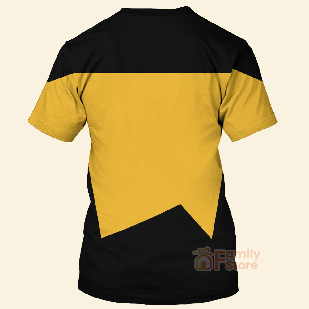 SaTr The Next Generation Yellow - 3D TShirt