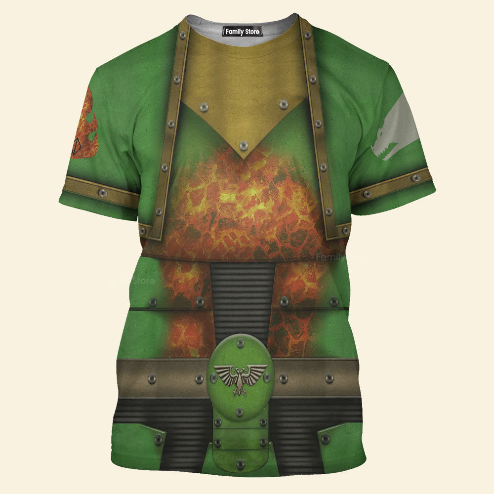 Warhammer Salamanders Legions - Costume Cosplay T-shirt CSWRH108