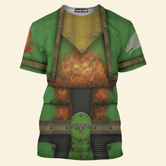 Warhammer Salamanders Legions - Costume Cosplay T-shirt CSWRH108