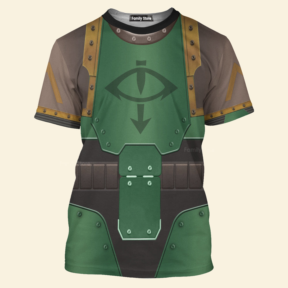 Warhammer Sons Of Horus Siege Sergeant - Costume Cosplay T-shirt CSWRH112