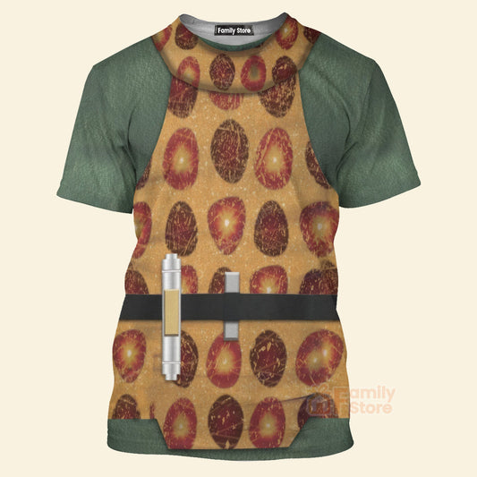 SaTr The Original Series The Gorn Commander - 3D TShirt