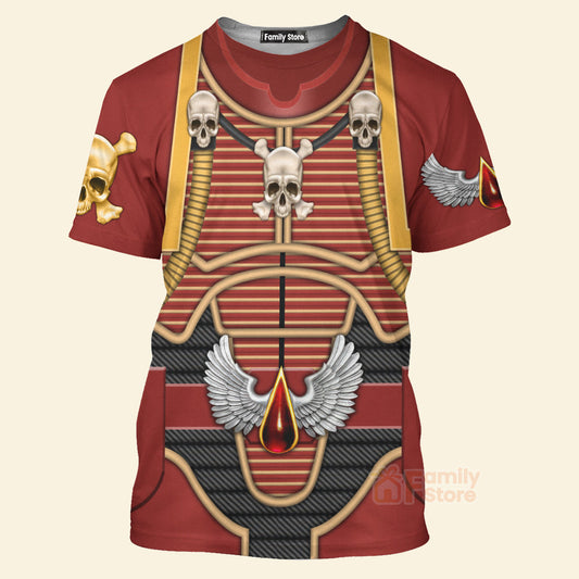 Warhammer Librarian Mephiston - Costume Cosplay 3D Tshirt