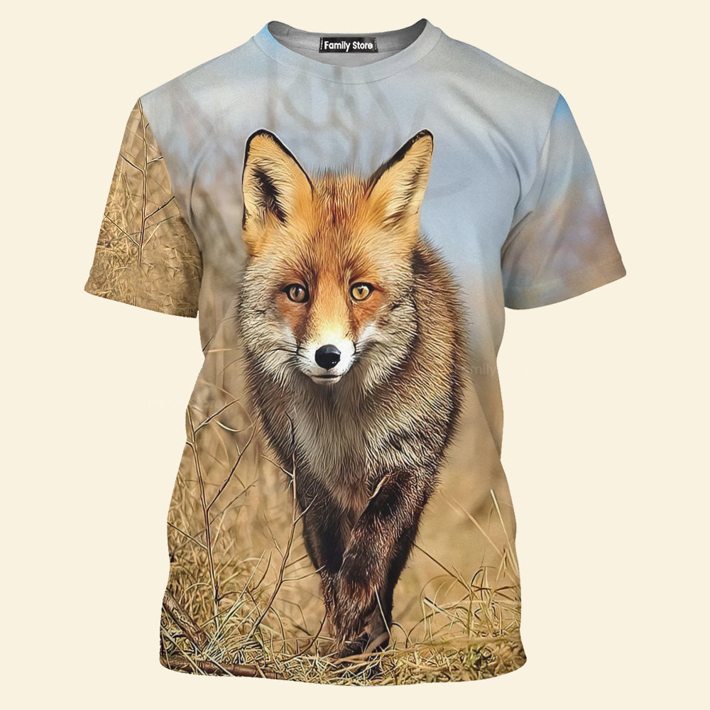 The Wild Fox - 3D Tshirts