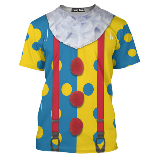 Halloween Clown Suit All Over Printed - 3D TShirt