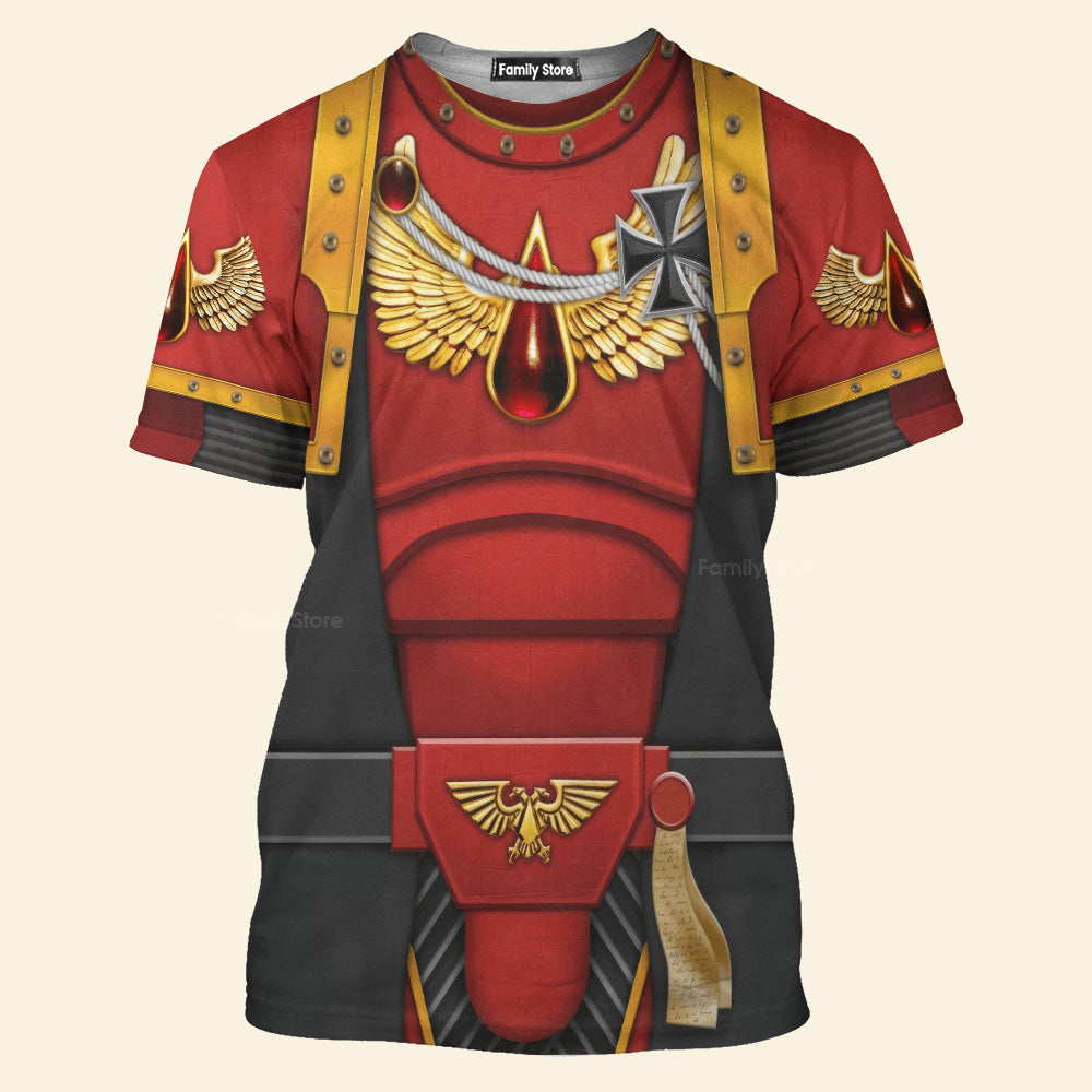 Warhammer Blood Angels Black Robe - Costume Cosplay T-shirt CSWRH150