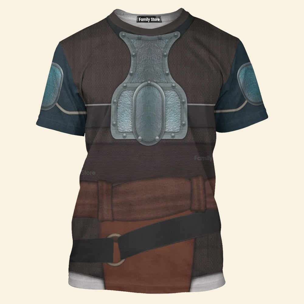 Stwa Lando Calrissian Costume T-Shirt For Men And Women CSSWR089