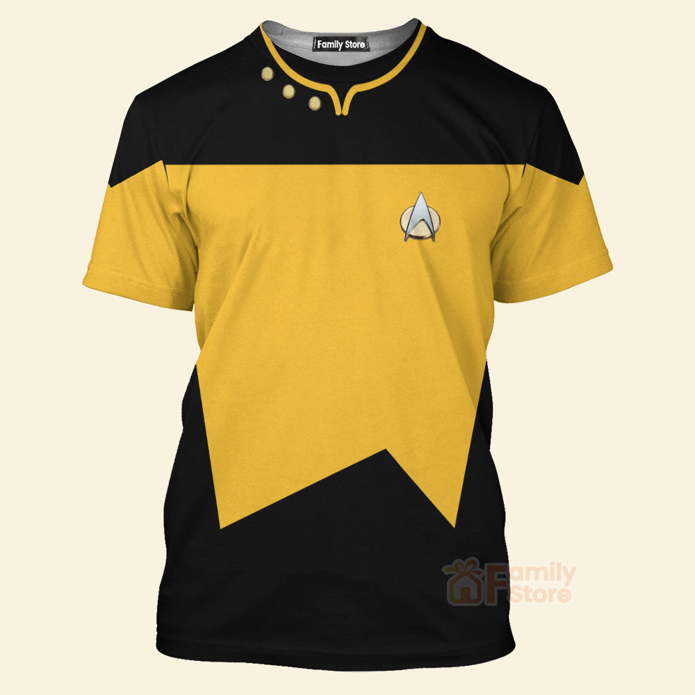 SaTr The Next Generation Yellow - 3D TShirt