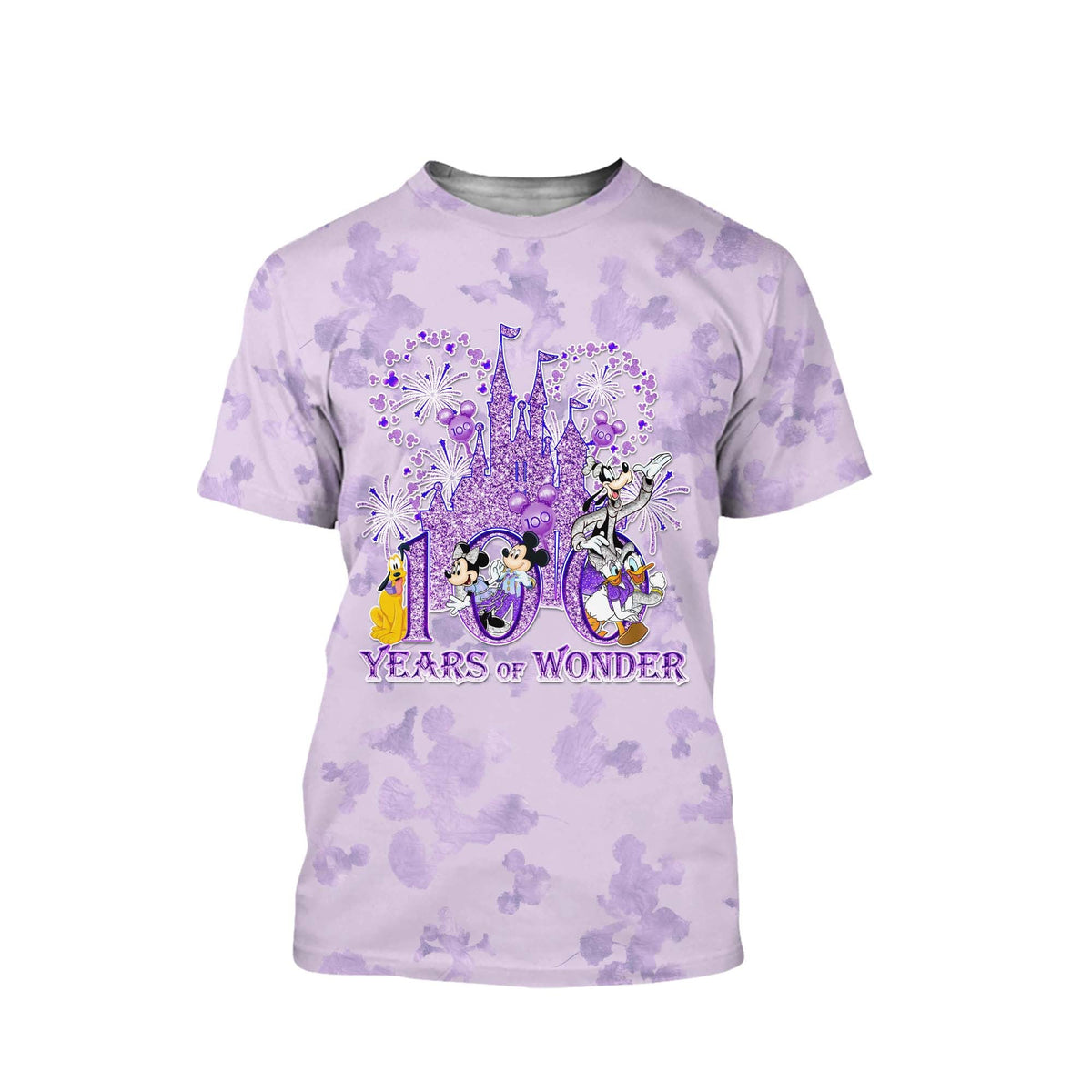 DN T-shirt MK And Friends Castle DN 100 Years Of Wonder T-shirt Purple Unisex Adults New Release