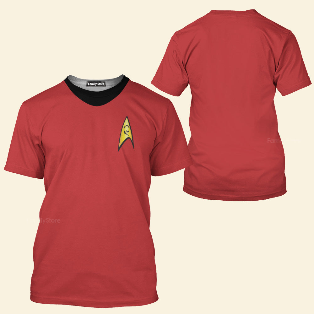 SaTr The Original Series Scott Red T-Shirt