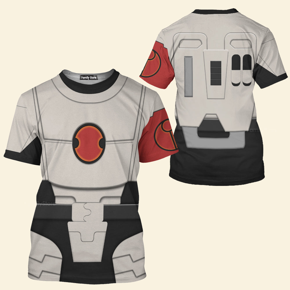 Warhammer Fire Warrior Tau Empire - Costume Cosplay 3D Tshirt CSWRH030