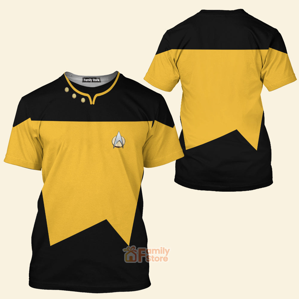 SaTr The Next Generation Yellow - 3D TShirt