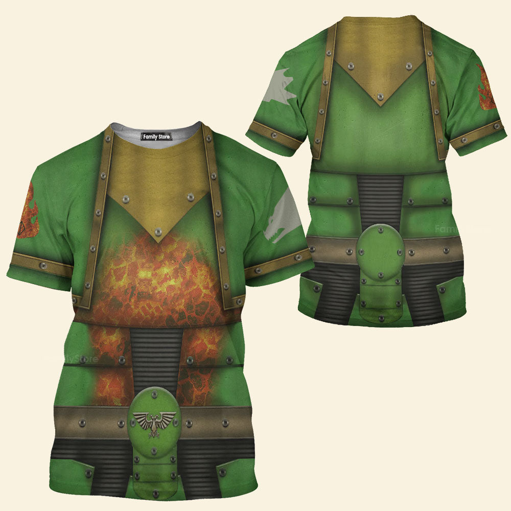 Warhammer Salamanders Legions - Costume Cosplay T-shirt CSWRH108