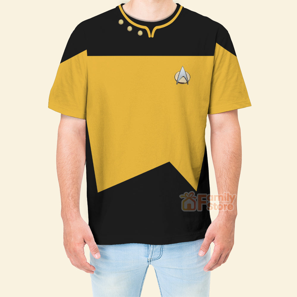 SaTr The Next Generation Yellow - 3D TShirt