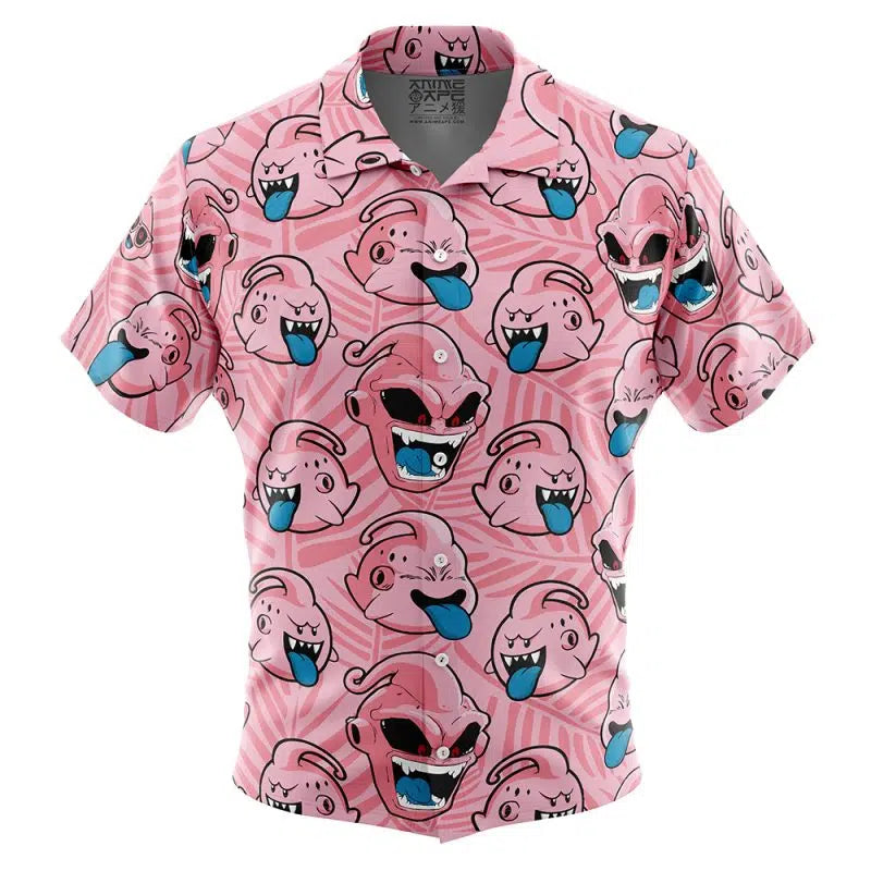 Majin Boo Dragon Ball Z Button Up Hawaiian Shirt