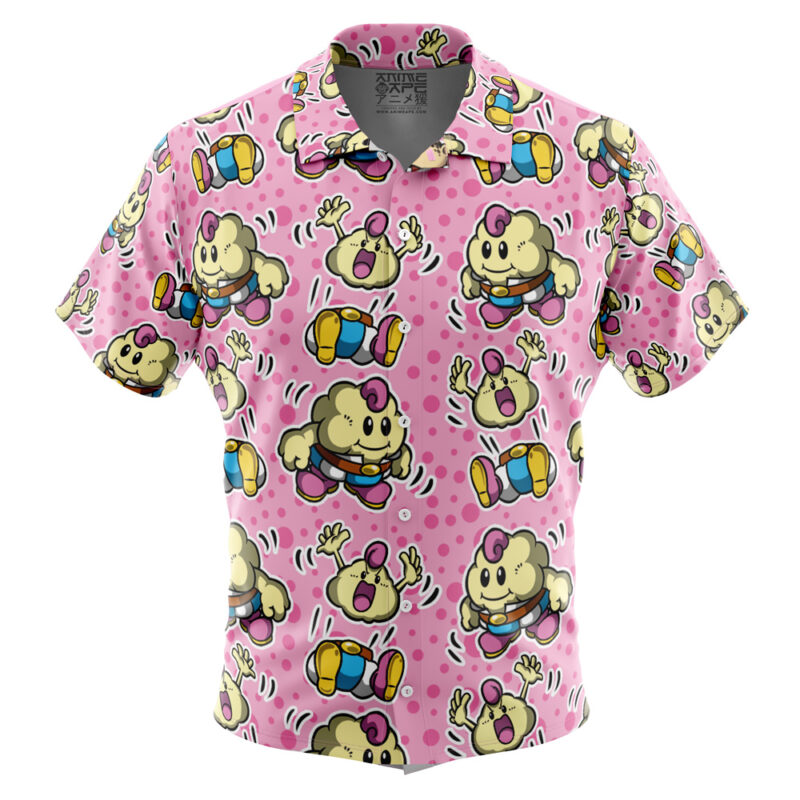 Mallow Super Mario Bros Button Up Hawaiian Shirt
