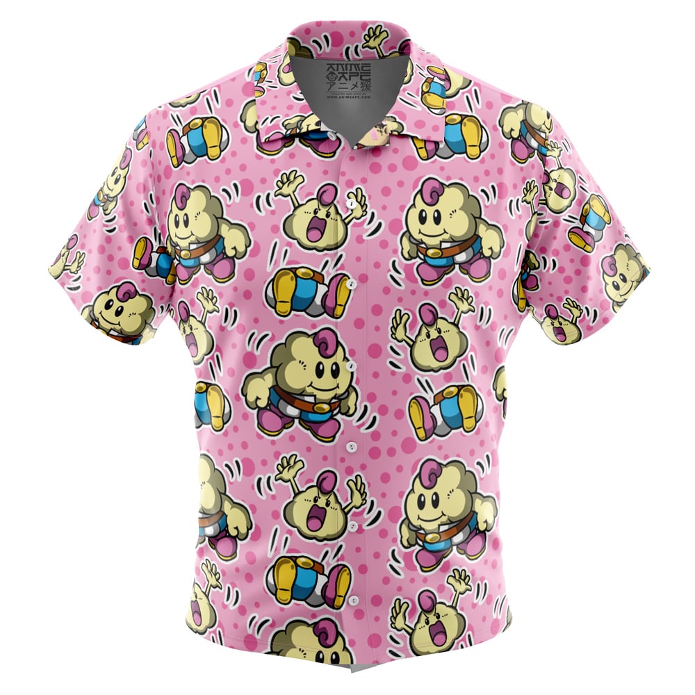 Mallow Super Mario Bros Button Up Hawaiian Shirt