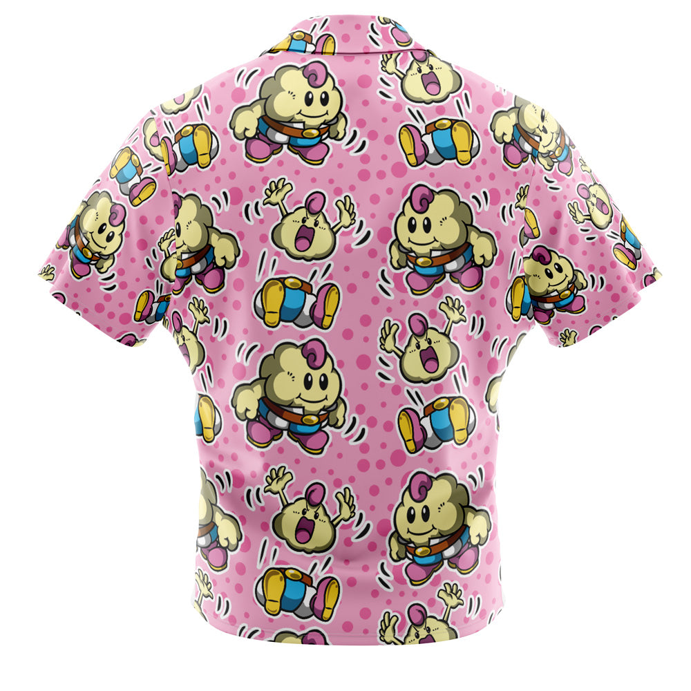 Mallow Super Mario Bros Button Up Hawaiian Shirt