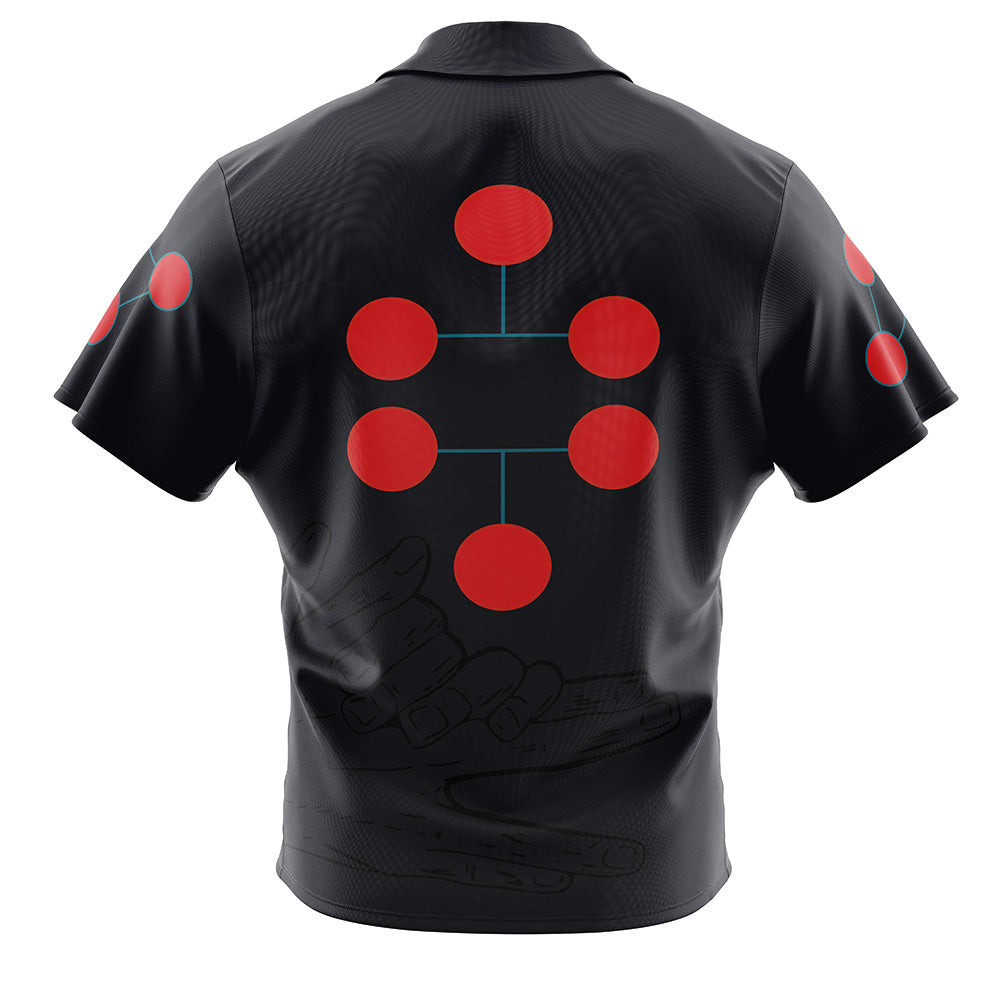 Megumi Fushiguro Jujutsu Kaisen Button Up Hawaiian Shirt