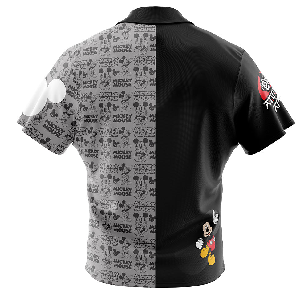 Mickey Mouse Button Up Hawaiian Shirt