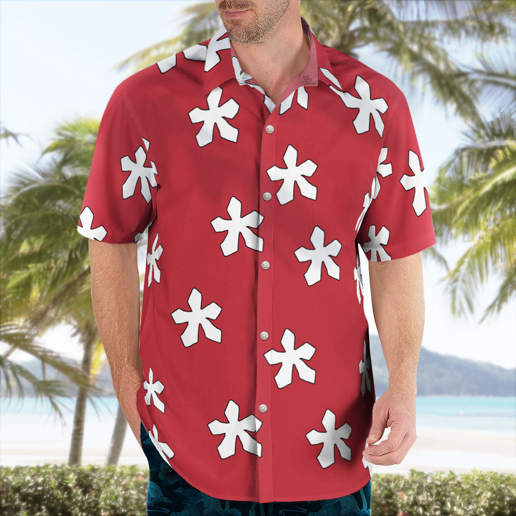 Monkey D Garp Hawaiian Shirt Unisex Cosplay | One Piece Universe Store
