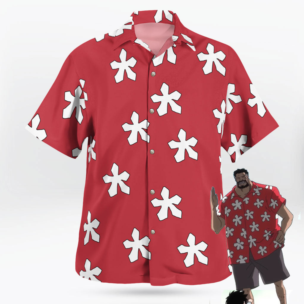 Monkey D Garp Hawaiian Shirt Unisex Cosplay | One Piece Universe Store