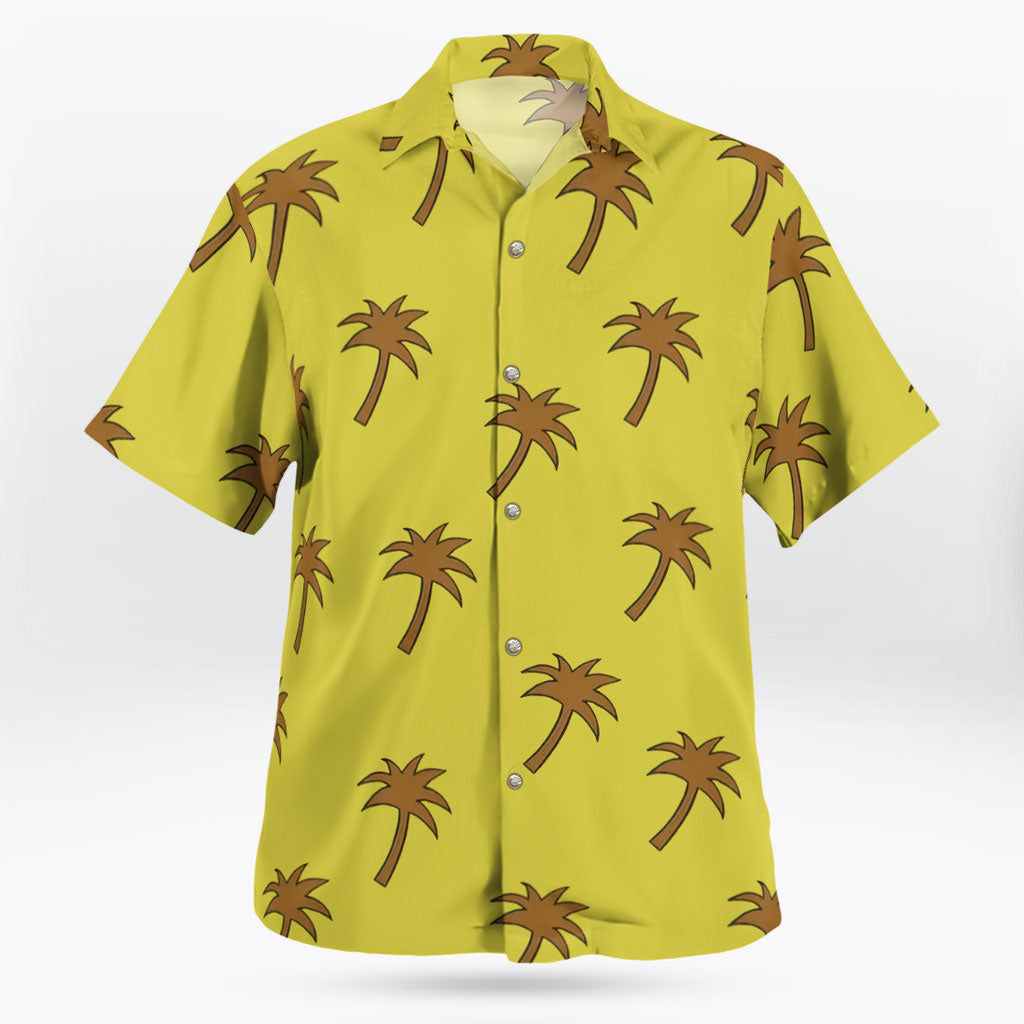 Monkey D Garp Young Mens Hawaian Shirt S-5XL | One Piece Universe Store