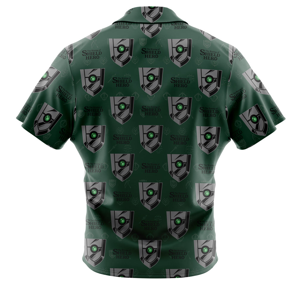 Naofumi Iwatani The Rising of the Shield Hero Button Up Hawaiian Shirt