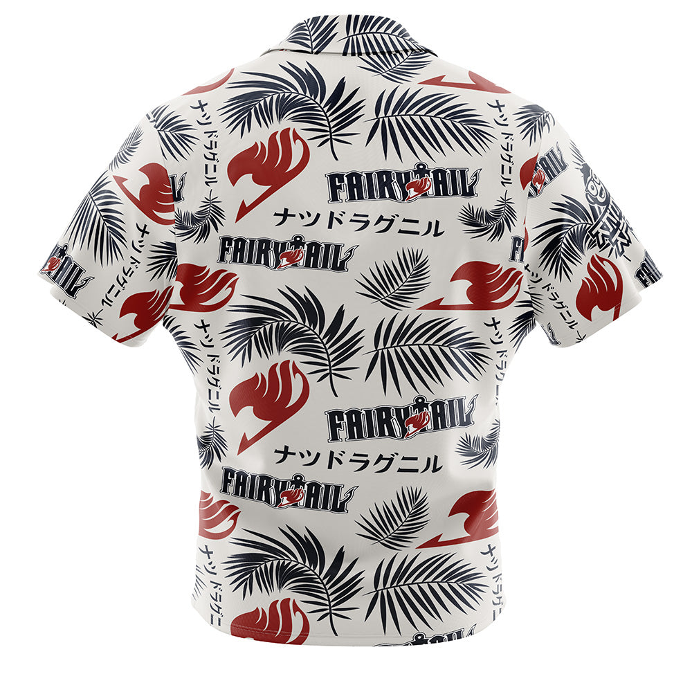 Natsu Fairy Tail Button Up Hawaiian Shirt