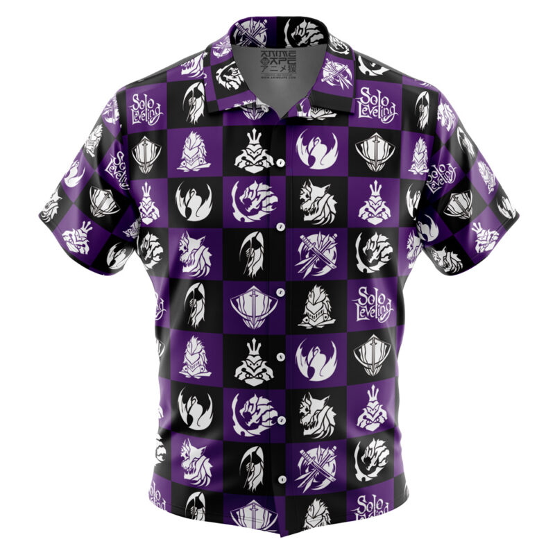 Notable Guilds Solo Leveling Button Up Hawaiian Shirt