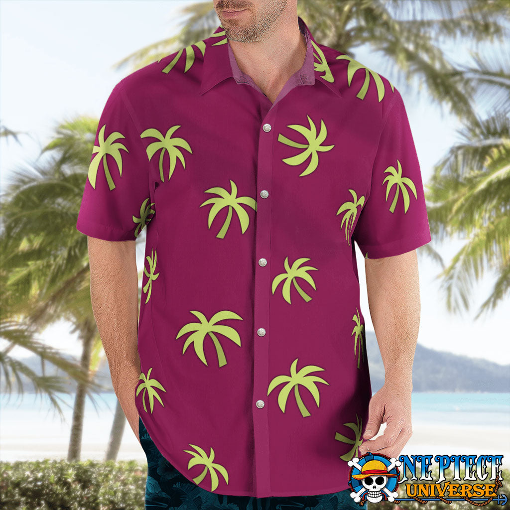 One Piece Franky Hawaiian Shirt Men's Button Up S-5XL For Sale | One Piece Universe Store