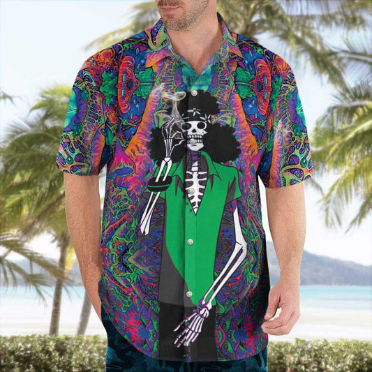 One Piece Hippie Trip Brook Hawaiian Shirt For Sale | One Piece Universe Store