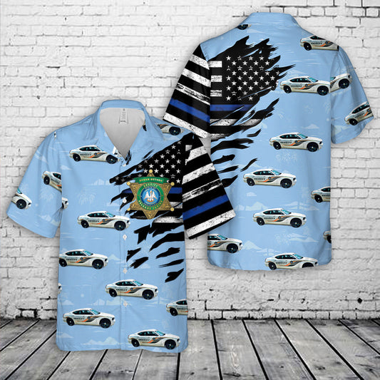 Orleans Parish Sheriff, New Orleans, Louisiana Hawaiian Shirt
