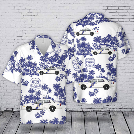 Philadelphia Police Department Hawaiian Shirt