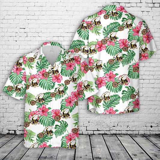 Pizza Seabee Hawaiian Shirt