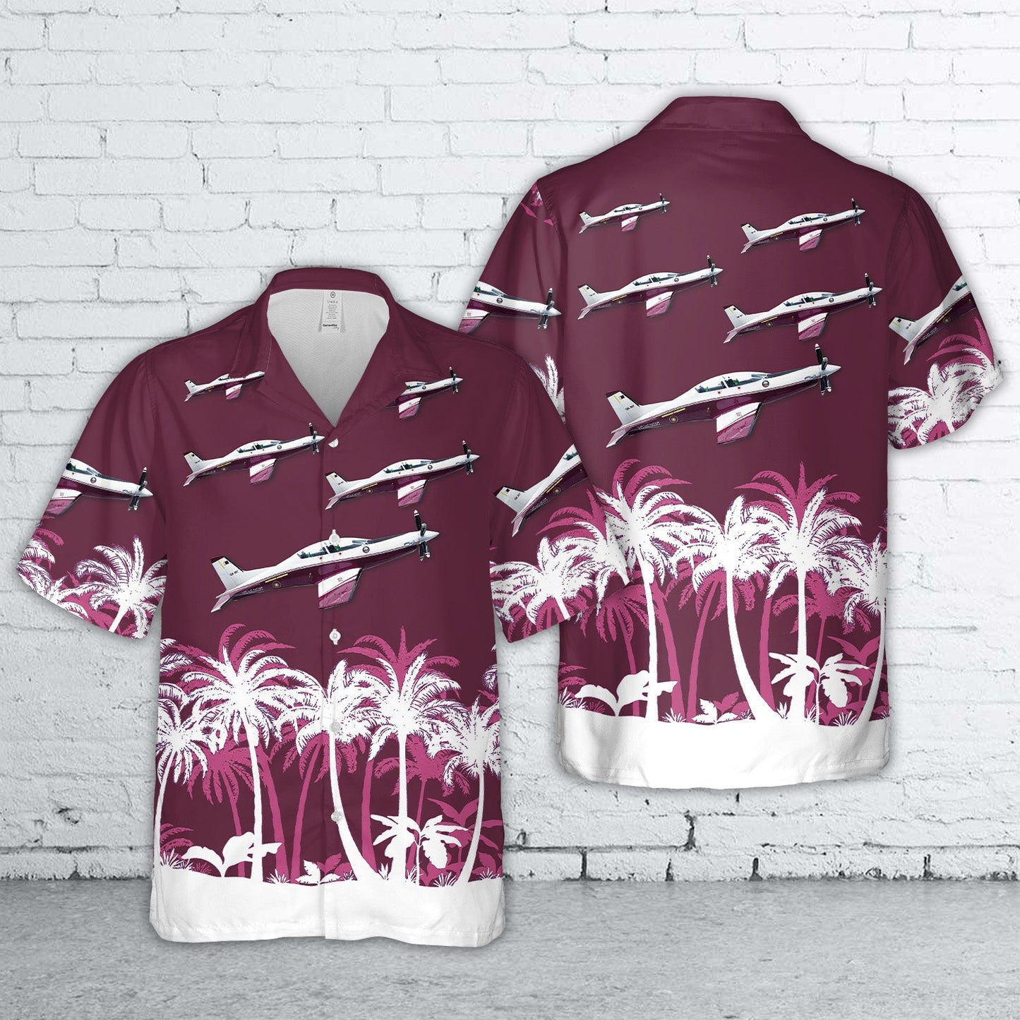 QEAF PC-21 Hawaiian Shirt