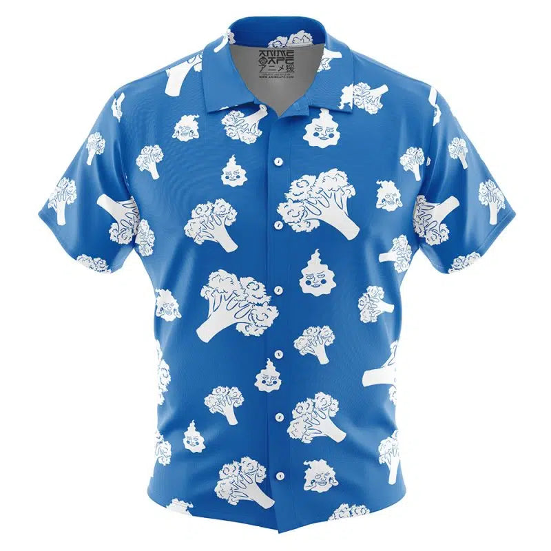 Reigen Aloha Mob Psycho 100 III Button Up Hawaiian Shirt