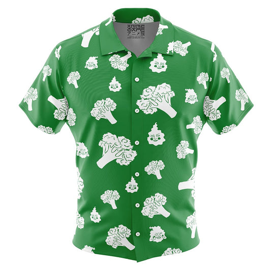Ritsu Aloha Mob Psycho 100 III Button Up Hawaiian Shirt