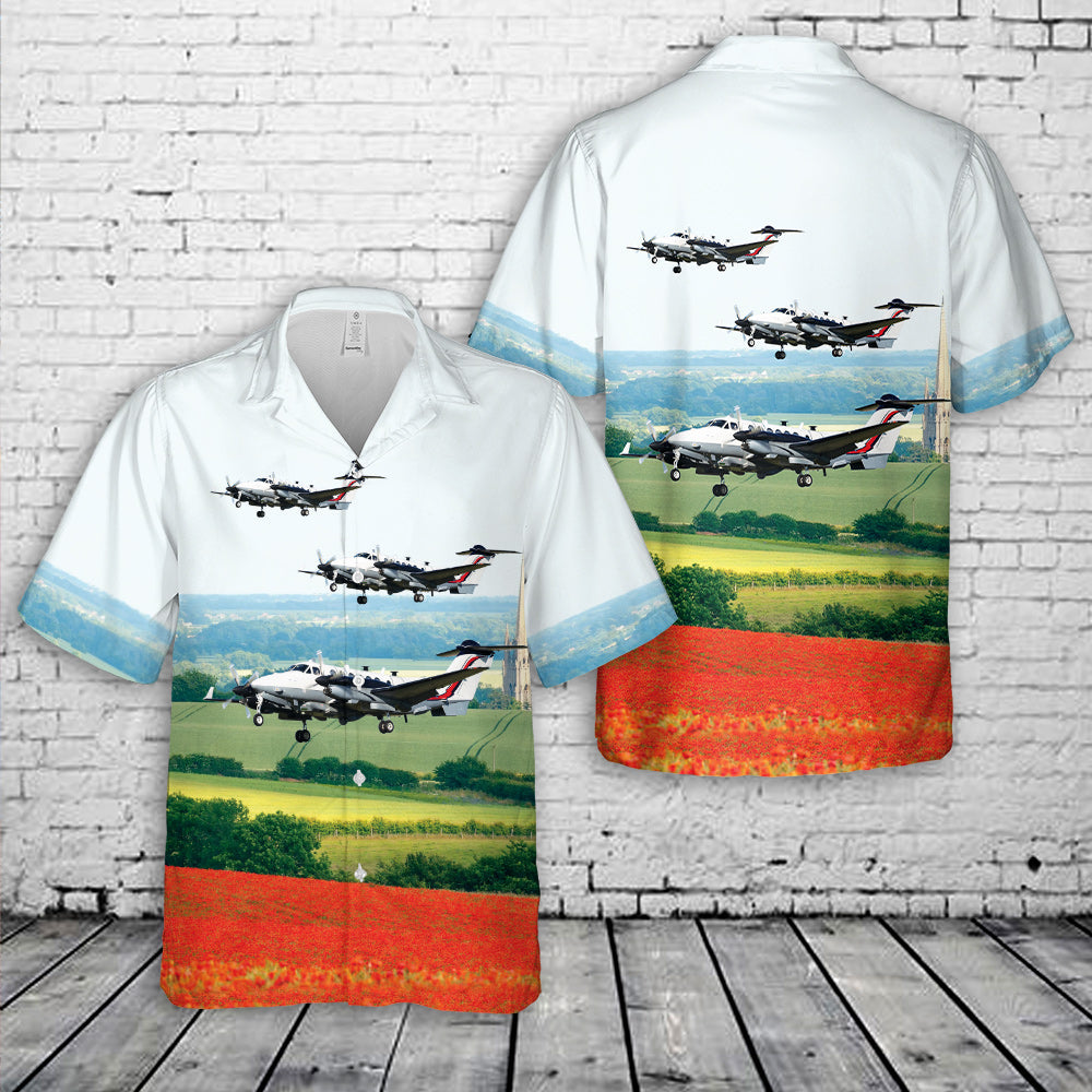 Royal Air Force Beechcraft 350ER Shadow R.1 Hawaiian Shirt