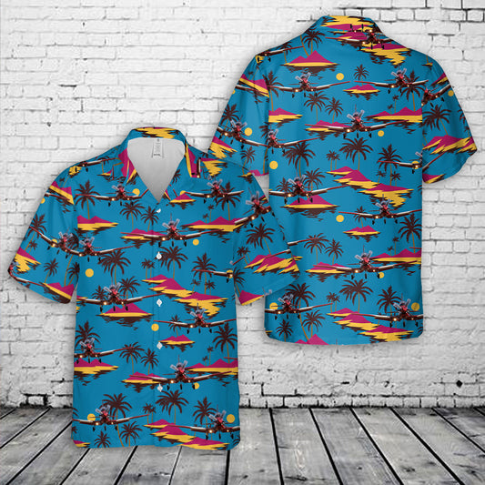 Royal Australian Air Force Pilatus PC-9A Hawaiian Shirt