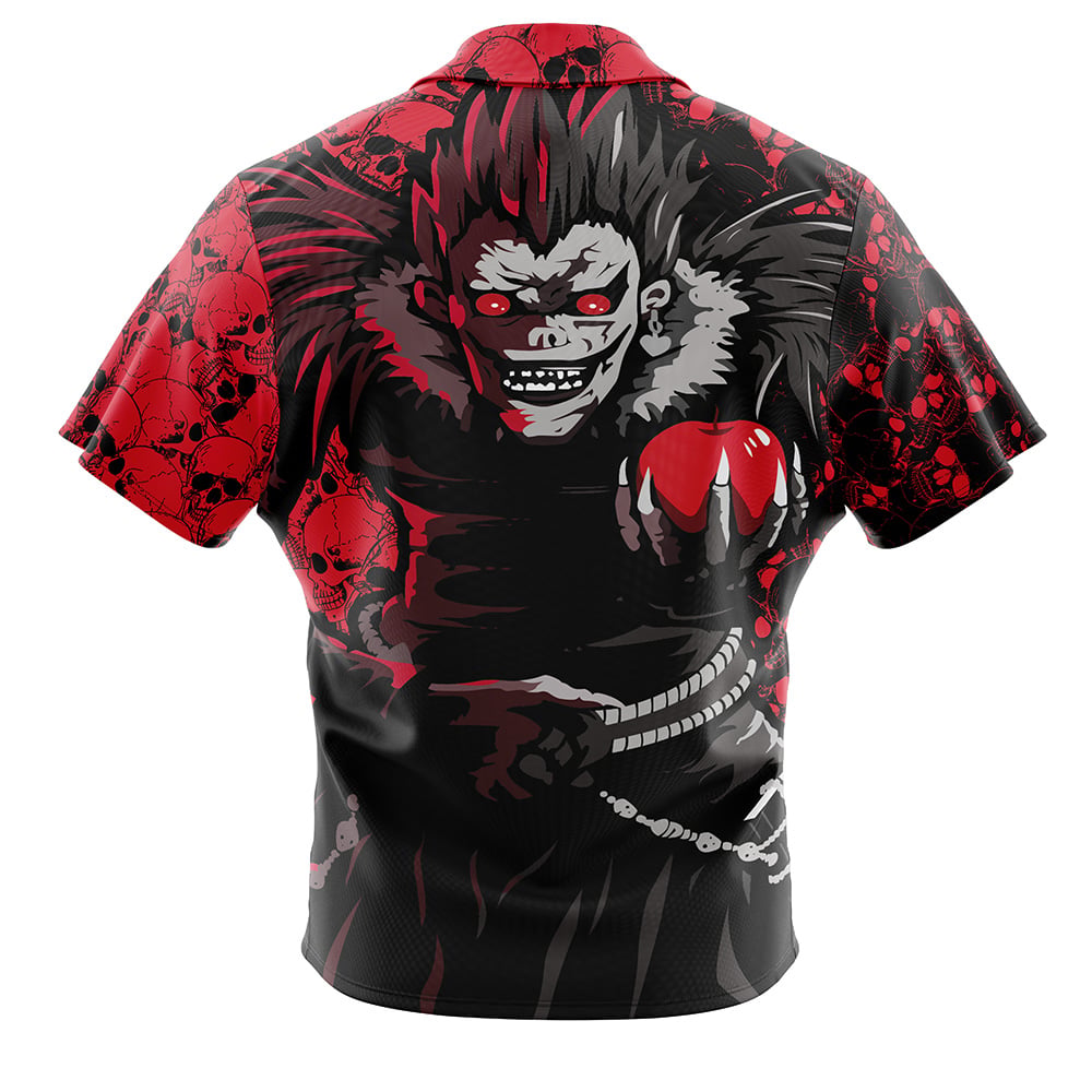 Ryuk Shinigami Button Up Hawaiian Shirt